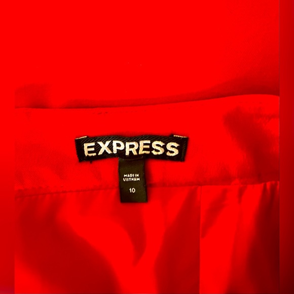 Express red peplum waist Skirt for a retro look - Picture 4 of 6